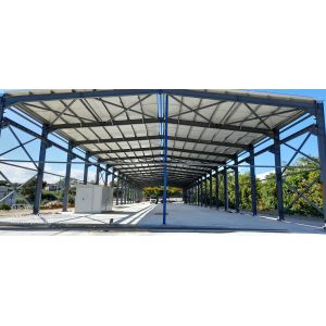 Buy cheap Galvanized Customized Steel Structured Buildings For Poultry Farms product