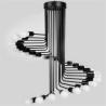Buy cheap Black Staircase Pendant Lamp Multiple Retro lustre Led loft Pendant Lamp Home E27 spider lamp(WH-VP-98) from wholesalers