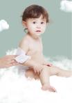 Disposable Cleansing Baby Soft 100% Cotton Baby Dry Wipes For Sensitive Skin