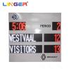 Buy cheap Moving Stand Full Color Scoreboard With Team Name from wholesalers
