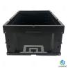 Buy cheap 46L Collapsible Storage Box Plastic Collapsible Storage Bins With Lid 600*400*240mm from wholesalers