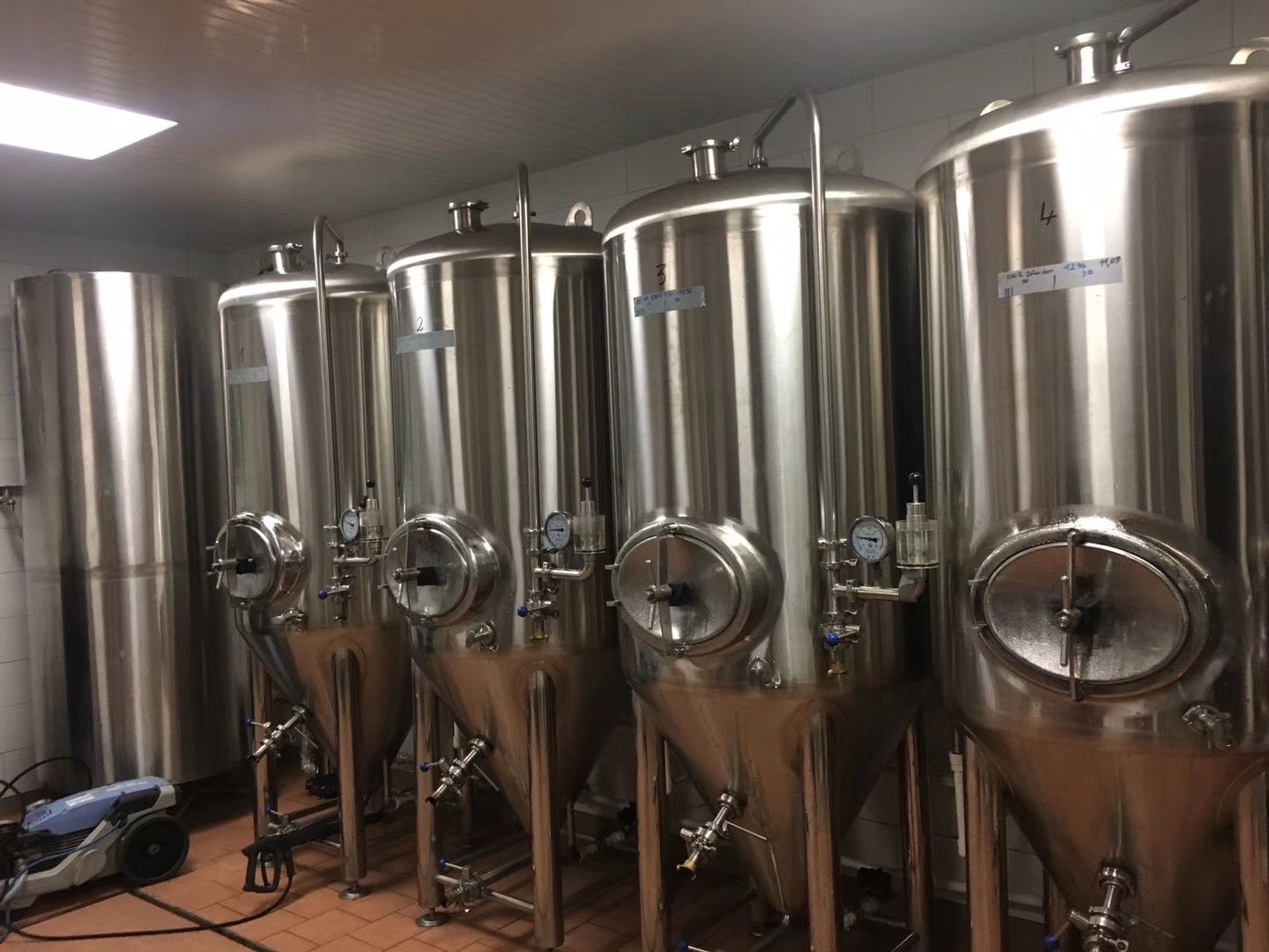 Double Beer Fermenter Beer Fermentation Tank Use For Brewery Brewhouse