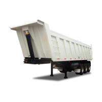 Buy cheap SWTST500U Low Bed Semi Trailer 3 Axles Tipping Semi Trailer 40 Ton Capacity product