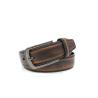 Buy cheap Brown Color Men Genuine Leather Dress Belt , Handmade 100% Cow Leather Strap from wholesalers