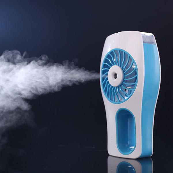 Buy cheap Beauty skin spray cool misting fan mini humidifier mist fan from wholesalers