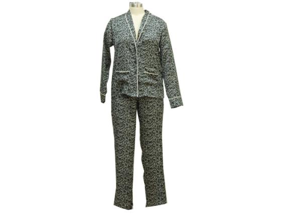 Buy cheap Fireworks Print Girls / Women'S Satin Pajama Sets , Tall Womens Pajamas Homestyle from wholesalers
