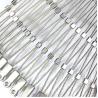 Buy cheap 304 Stainless Steel Wire Rope Safety Net Ideal for Climbing Plants Mesh Size 20mm to 200mm Durable Ferrule Style Weave from wholesalers