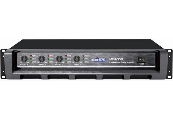 Buy cheap 4 channel 500W professional power pa amplifier MXH-950 from wholesalers