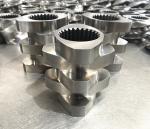 European Equivalent Twin Screw Extruder Components Stainless Steel Screw