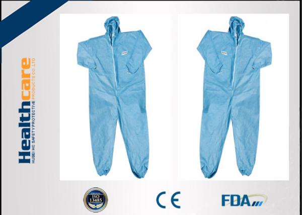 Buy cheap Unisex Disposable Plastic Body Suit Protective Clothing Fluid Resistant S-3XL from wholesalers