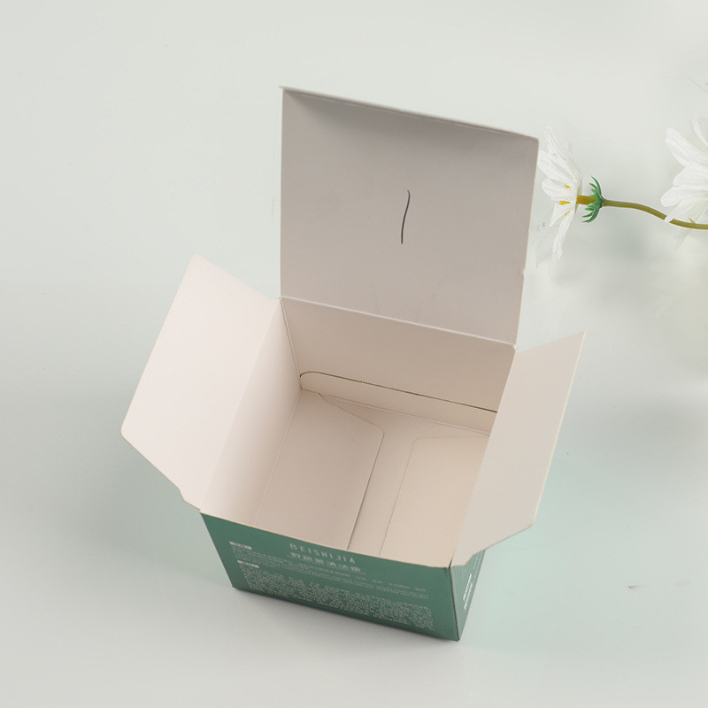 Small Women Cosmetic Box For Cleaning Cream Beautiful Makeup Packaging