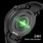 IP68 Waterproof 200mAh Heart Rate Monitor Smartwatch For IOS Android Phone