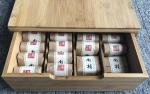new arrival bamboo coffee pod storage k cup holder