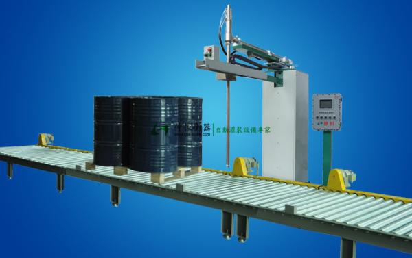 Buy cheap Ton barrel liquid filling machine from wholesalers