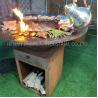 Buy cheap Customization Outdoor Cooking Steel Bbq Grill Corten Steel Fire Bowl 1000mm from wholesalers