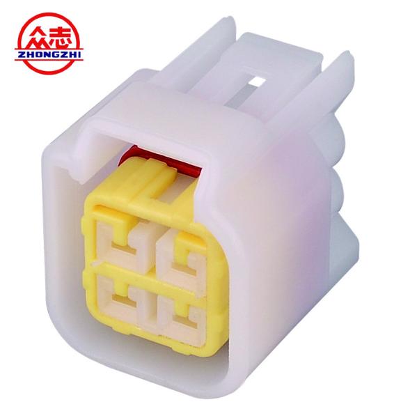 Buy cheap PA66 Auto 4 Pins Female Wire Harness Plug Connector Waterproof from wholesalers