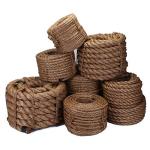 Twist Rope Natural 100% Manila Jute Sisal Rope Specifications 4mm-60mm