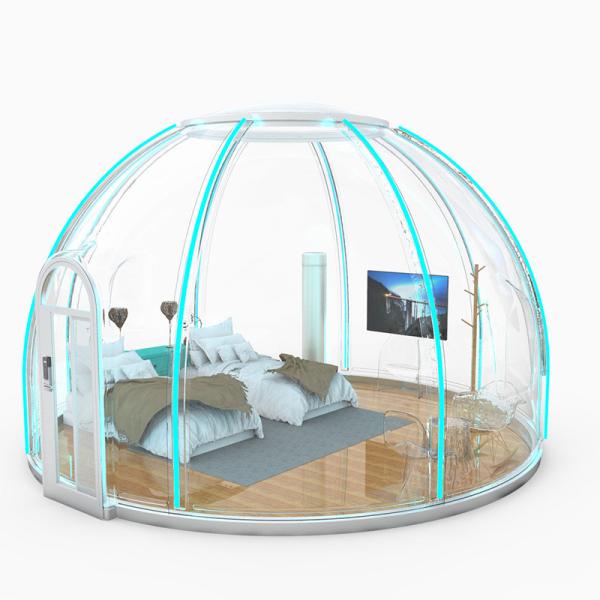 Buy cheap Outdoor Terrace Check Out The Vacant Rooms PC Endurance Board Spherical Flame Retardant Bubble House from wholesalers