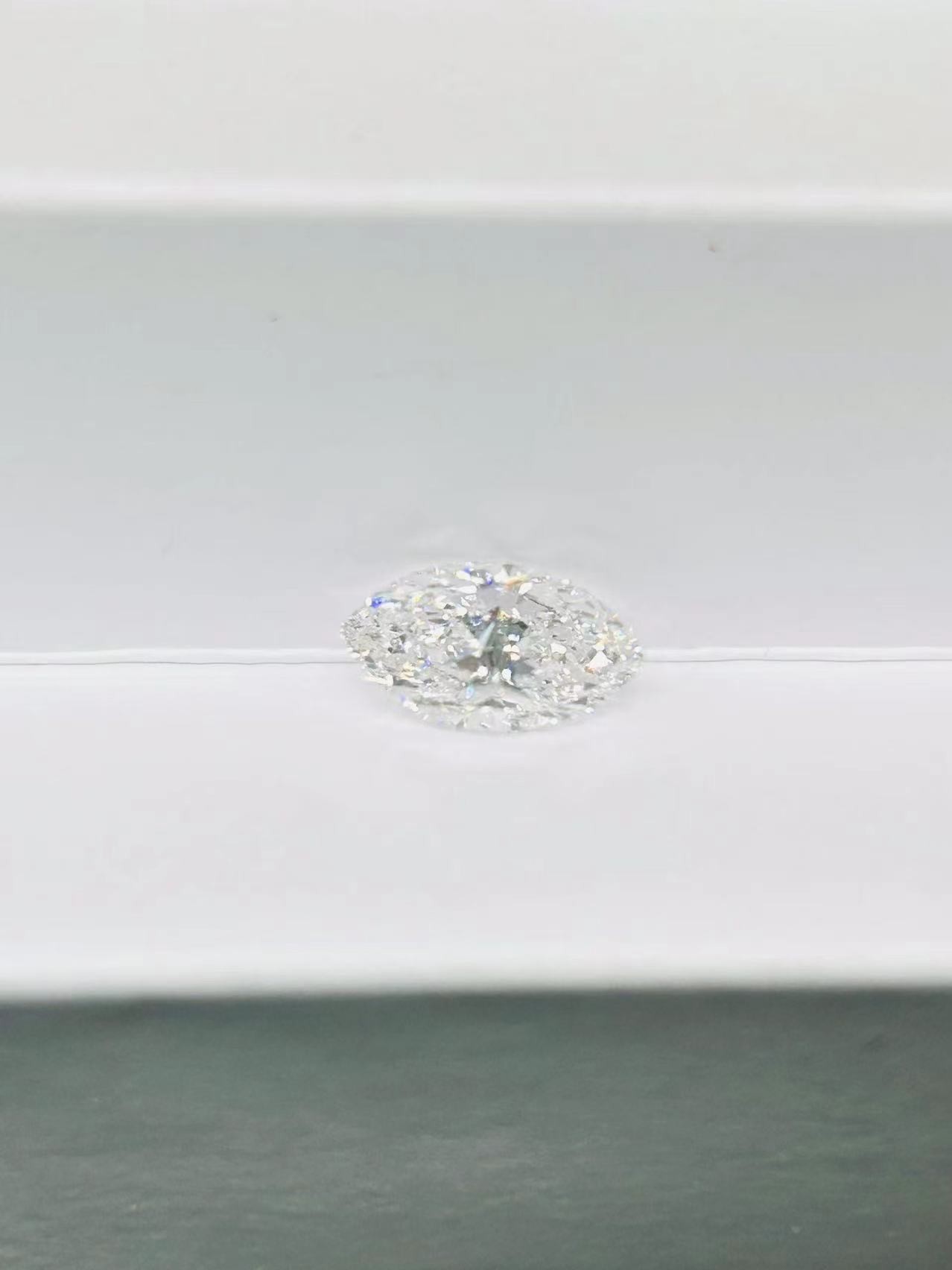 4.6ct Colorless Marquise CVD Lab Grown Diamonds F E Color Grade VS1 VVS2 Clarity Grade
