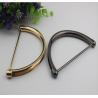 Buy cheap Hot selling bag hardware high plating gold & gunmetal color clutch bag with handle from wholesalers