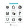 Buy cheap 14 Inch Gear High Speed DC 3kw Electric Motorcycle Motor Stator for Hub Motor Rotor Used from wholesalers