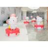 Buy cheap Oversize Shop Display Christmas Decorations Pink And White Fiberglass Candy from wholesalers