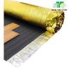 Buy cheap Gold Film Standard Foam Underlayment Black EPE Foam Roll 20kg/cbm from wholesalers