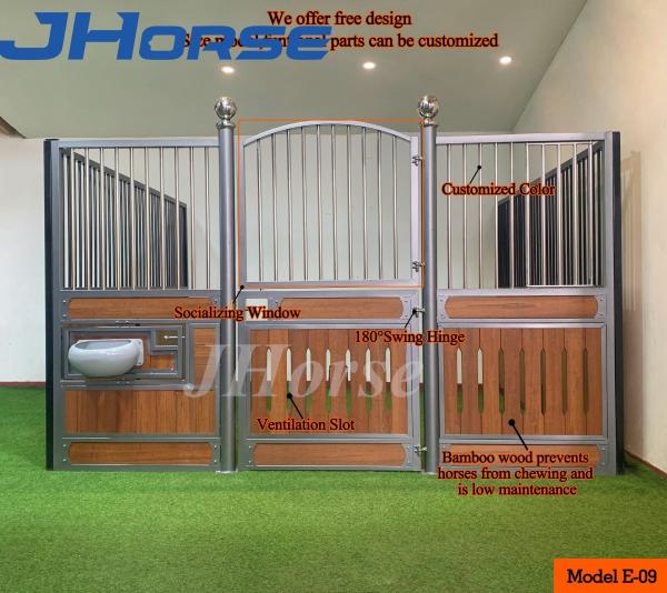 Buy cheap Galvanized Temporary Stainless Steel Outdoor European Horse Stalls Individual from wholesalers