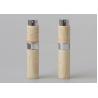 Buy cheap Travel Size Twist And Spritz Atomiser 10ml Plastic Mini Spray Bottle Wood Grain Surface from wholesalers
