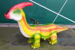 Customized Kids Dinosaur Car Sun Proof For City Plaza CE ISO Certificated