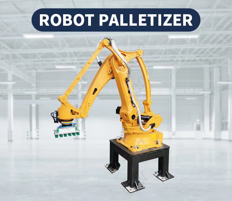 Automatic Palletizing System Line Machine Customized Robot Palletizer
