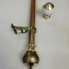 Buy cheap Windows 28mm European Style Black Cast Iron Curtain Rods from wholesalers