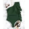 Buy cheap Nylon One Shoulder One Piece Swimsuit UPF50++ from wholesalers