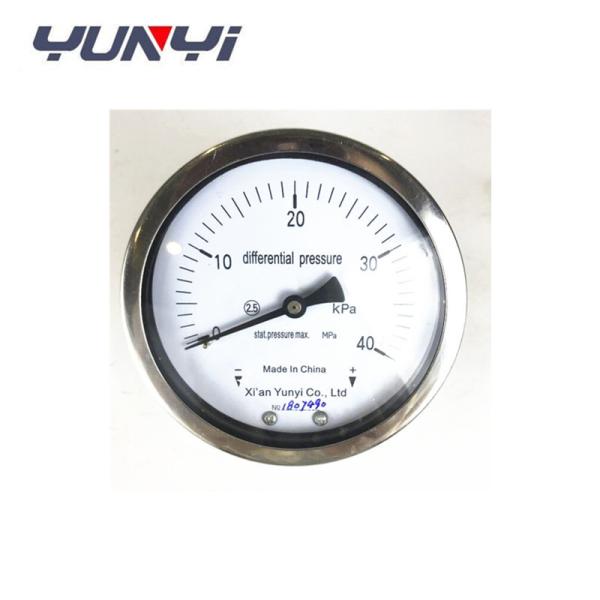 Buy cheap Pointer Type Stainless steel Differential Pressure Gauge For Gas 100mm from wholesalers