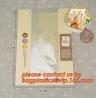 Buy cheap Professional Food Safe Opp Clear Window Paper Bags Offset Printing, OEM Block Bottom Bags Tin Tie White Paper bags with from wholesalers
