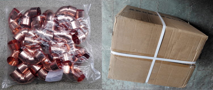 32Mpa 1/4 Inch Copper C X C Short Radius 90° Elbow