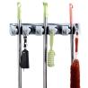 Buy cheap 5 Position Cleaning Tool Holder 6 Hooks Wall Mount Broom Holder 447g from wholesalers