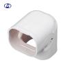 Buy cheap Screw Mount Air Conditioner Pipe Cover Heat Resistant PVC Material White Color from wholesalers