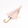 Buy cheap Fashional Bags Curved Handle Umbrella With Logo Printing Real Bamboo Handle from wholesalers