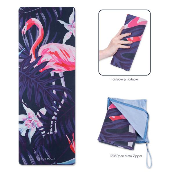 Buy cheap Thin Folding Durable Travel Yoga Mat For Exercise Activity Using Water Resistance from wholesalers