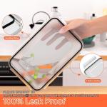 Food Storage Containers With Lids Airtight Freezer Containers Leakproof Plastic