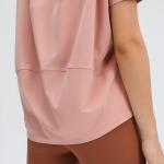 Women Naked Feeling Yoga 150gsm Activewear T Shirts Light Weight
