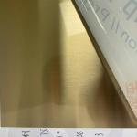 1000mm Black Mirror Stainless Steel Sheet 0.4-100mm Titanium Plating Champagne