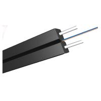 Buy cheap Black LSZH Sheath FTTH Optical Fibre In Computer Network With 2*0.45mm Steel product