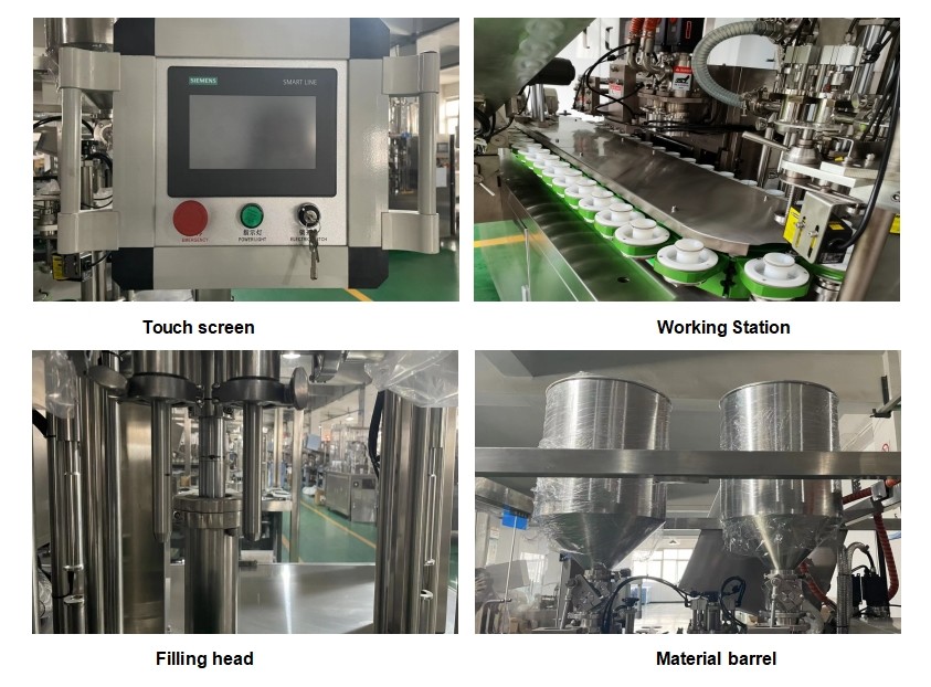 Low price automatic laminated tube machine/toothpaste tube filling sealing machine/cosmetic cream tube filling machine