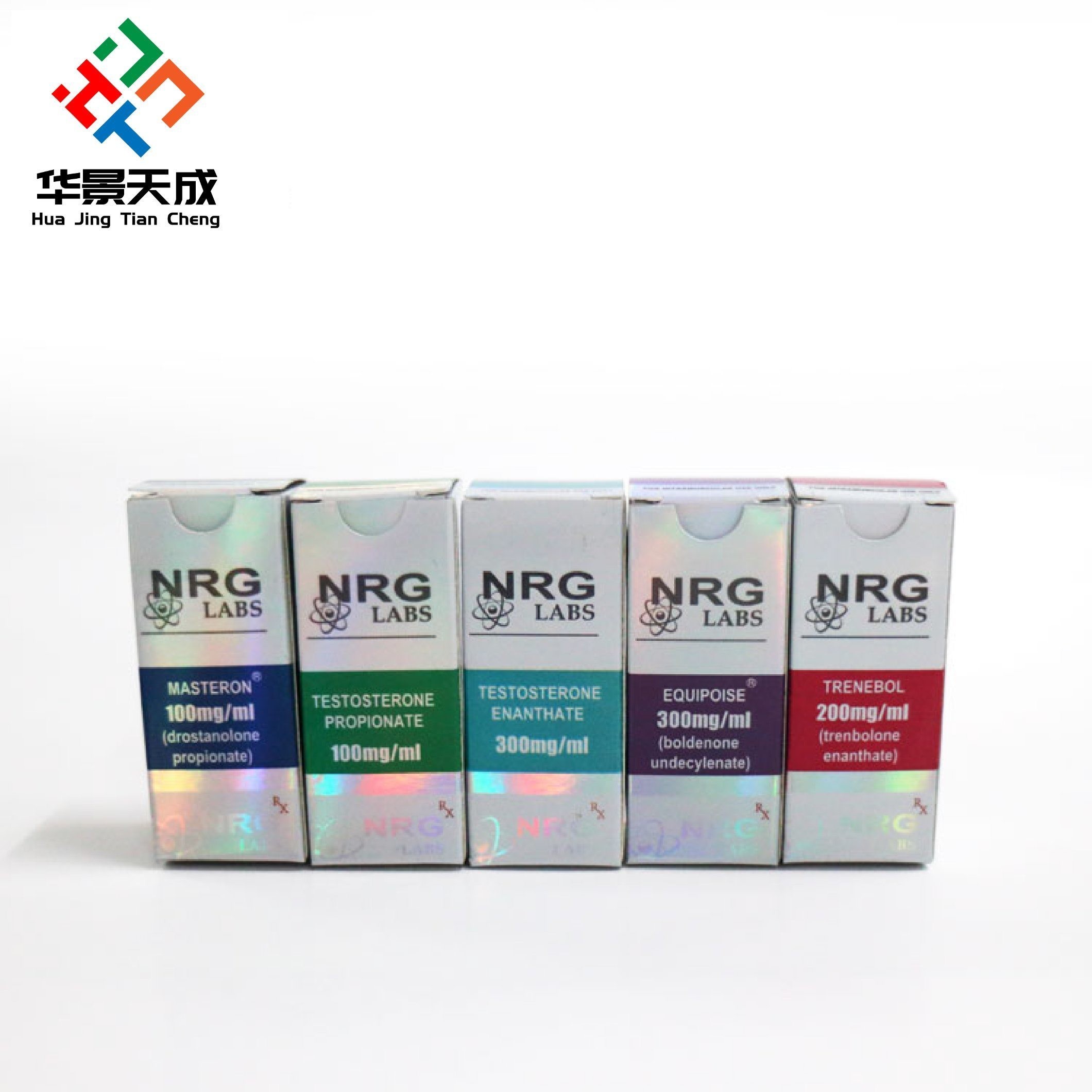 10ml Vial Boxes with CMYK/Pantone Printed Pharmacy Paper Carton