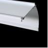 Buy cheap Aluminum Alloy 6063 Blind Top Head Rail Cover Aluminum Powder Coated from wholesalers