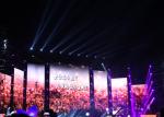 P3.91 / P4.81 rental led display 500x1000mm , full color led display 43222 dot/㎡