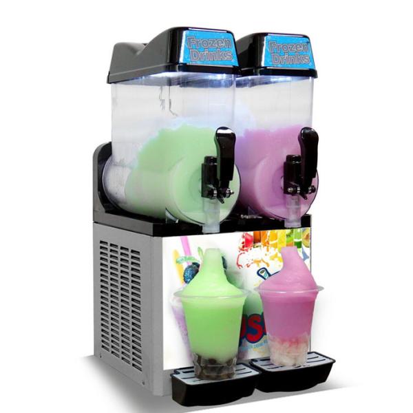 Buy cheap ACC Cubigel Slush Making Machine Frozen Drink 2 Tank 600W R134a Refrigerant from wholesalers