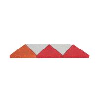 Buy cheap Fire Resistance Acoustic Wood Wool Ceiling Panels Triangle Shape For Modern product